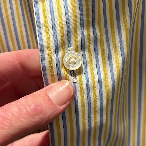 Custom made Oxford Clothes Button Down with French Cuffs - Picture 3 of 6